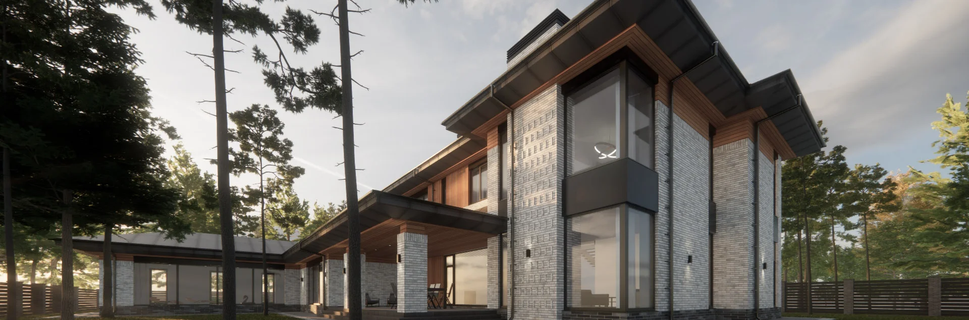 Проект дома 600 кв.м. с бассейном